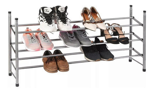 Expandable Stackable 15 Pairs Shoe Rack Organizer Furniture 0