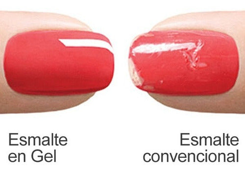 Esmalte Para Uñas En Gel De 1 Paso #25 Verde Agua Nice 1