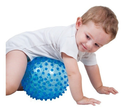 Inflatable Sensory Stimulation Tactile Ball with Spikes 15cm 1