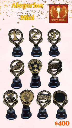 Trofeo / 10cm / Mega Outlet / Descuento En Cant 1