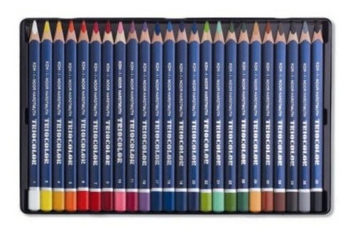 Koh-I-Noor Triocolor Jumbo Pencils X24 2