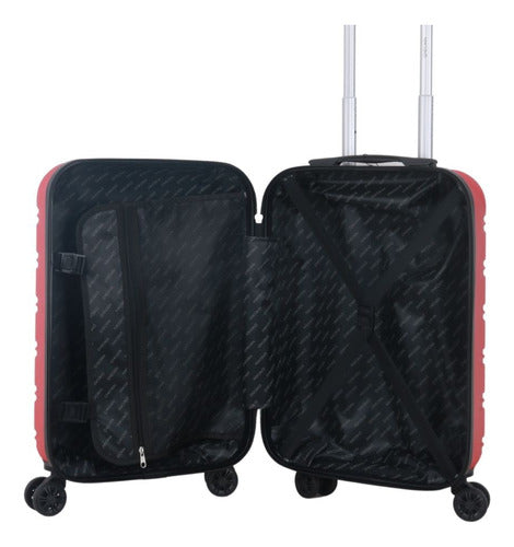 Small Carry On Rigid ABS 20 Inch Gray by Check In 4