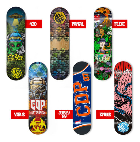 Professional CDP Skateboard Deck + Premium Guatambu Grip Tape 1