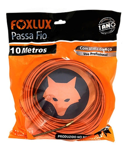 Cinta Pasa Cable Polipropileno C/alma De Acero Foxlux 10 Mts 0