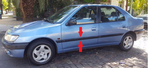 Peugeot 306 95/99 Front Left Door Molding 56mm 0