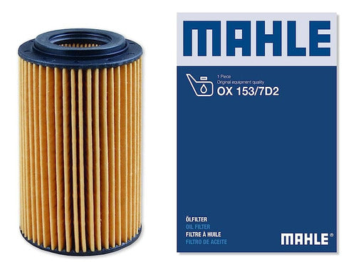 Mahle Filtro Aceite Para Mercedes Benz A180 Cdi 04/12 Orig 0