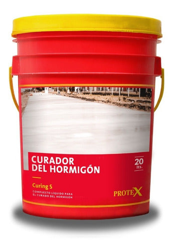 Protex Curing Standart Curador Para Hormigón Base Acuosa X 20 Lts 0