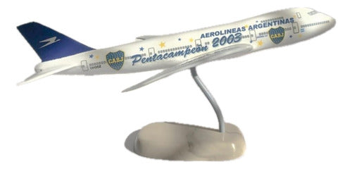 Boeing Maqueta Avión 747 Jumbo Boca Juniors 0