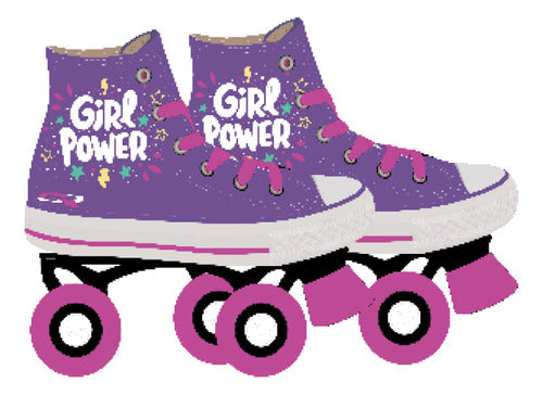 Citykids Patines Zapatillas Girl Power 0