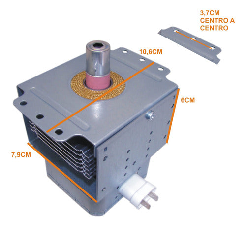 Magnetron P/ Microondas - 2m219j (bis) 1