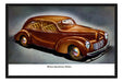 Willys Speedway Sedan 1940 Cars - Print 45x30 Cm 0