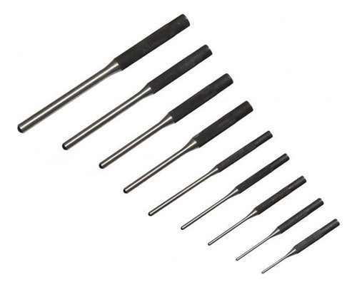 Conjunto De Punções Roll Pin Standard Steel Professional Mul 1