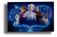 Memo Estampados Frozen 2 Decorative Frame 30x40 MDF 0