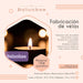 100 White Night Candles - Souvenir 100% Paraffin 4