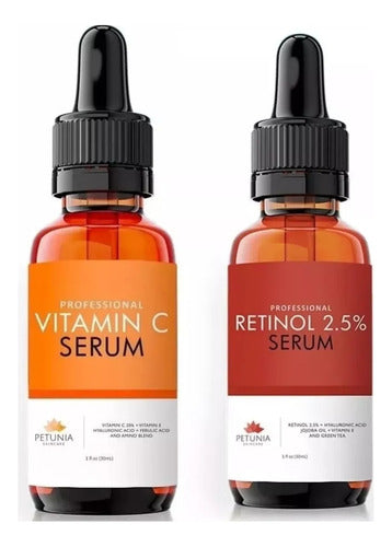 2 Vitamina C 20% Más 2 Retinol 2,5 - Petunia 1