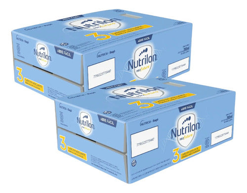 Nutrilon Profutura 3 Pack 24 Bricks X 200 Ml X 2 Unidades 0