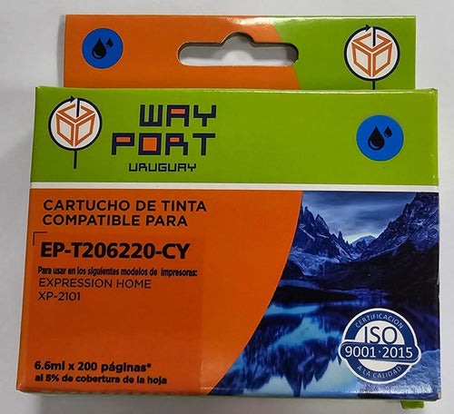 Pack 4 Cartuchos Compatibles Alta Calidad Epson Xp 2101 T206 2