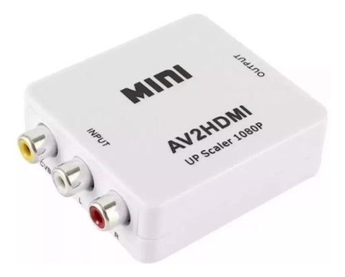 Premium+ AV RCA to HDMI Audio Converter Supports 1080p 3