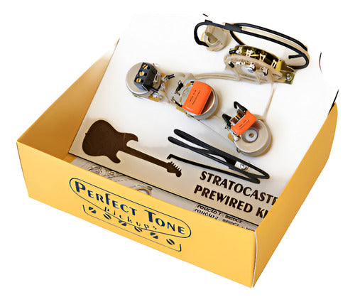 Circuito Strato Cts Fender Kit Elétrica Prewired Orange Drop 0