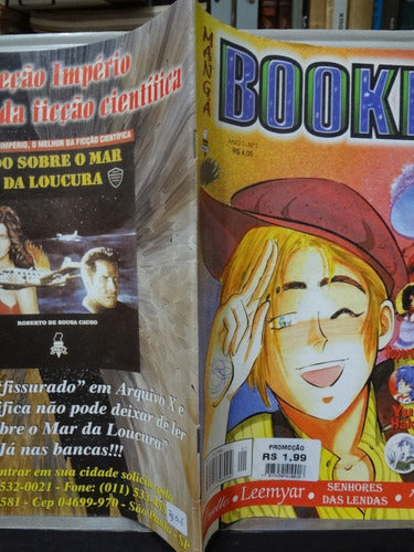 Revista Hqs Booken Mangá Ano 1 Nº 1 100% Nacional 1