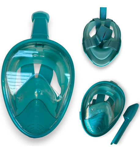 Mascara De Buceo Snorkel Para Niños 0