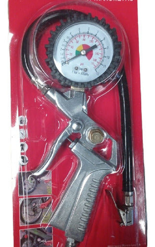 4-in-1 Tire Inflator Meter with Manometer by RMG 1