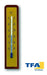 Walnut Wood Base Thermometer with Acrylic Scale TFA 12.1009 1
