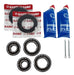 Set of 2 SKF Rear Wheel Bearings Kit for Chevrolet Corsa Agile Fun Celta 0