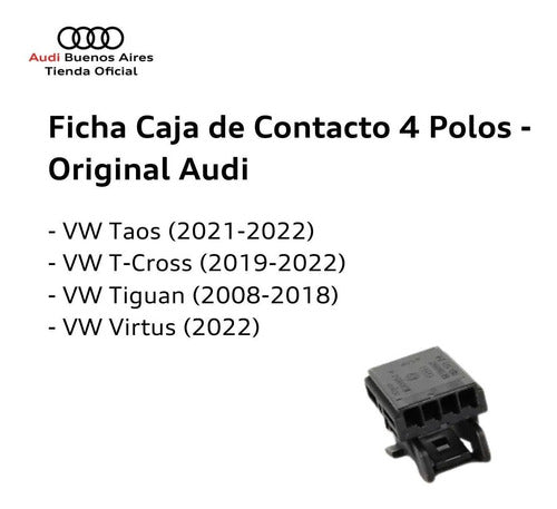 Audi Ficha De Caja De Contacto Volkswagen Polo 2015 Al 2021 4