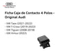 Audi Ficha De Caja De Contacto Volkswagen Polo 2015 Al 2021 4