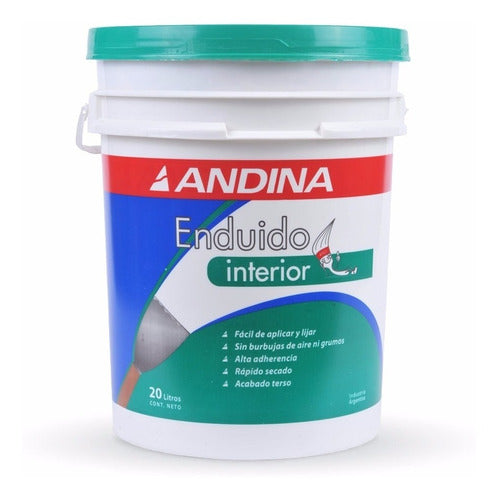 Andina Enduido Interior 20lts - Pintunet2007 Offer!!! 1