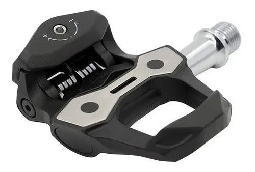 Zeray Carbon Road Pedals with Cleats ZP-110 Chromoly Axle 0