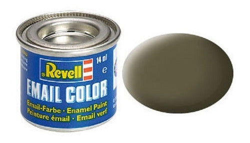 Revell Enamel Paint Color 146 NATO Olive Matte Autoslot 0
