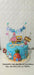 Bob Esponja Cake Topper, Full Color Print with Cold Porcelain Decorations 1