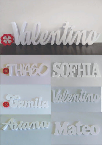 DARYLUZ LETRAS Baby Shower Name Sign Candy Polifan Birth Corp 3