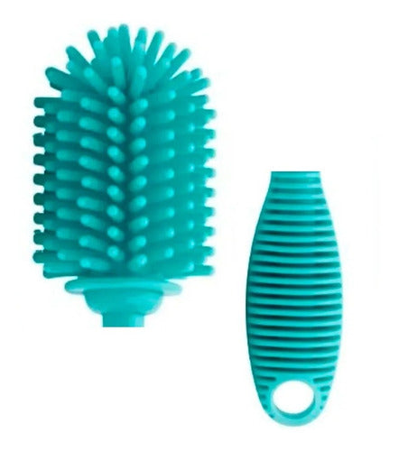 Chicco Silicone Baby Bottle Brush 1