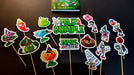 MuchoEvento Adorno Torta Deco Plants Vs. Zombies Topper Feliz Cumple 3