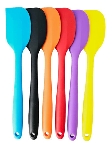 Silicone Baking Spatula 28 cm Various Colors - La Botica 21