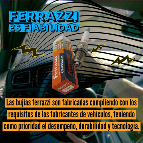 Bujía Competición Ferrazzi Iridium Fr6ip Ecosoport 1.6 5