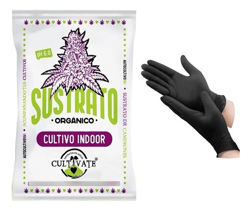 Cultivate Sustrato Cultivate Indoor 80L Includes Free Gardening Gloves 0