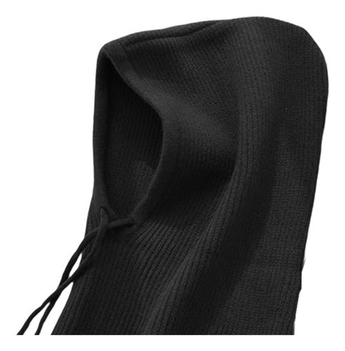 Chapéus Quentes De Inverno Gorro Gorro De Esqui Boné Preto 1