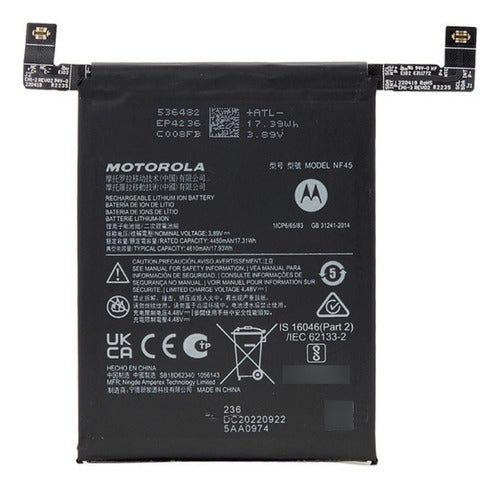 Motorola Battery Edge 30 Ultra XT2241 NF45 100% Original 0