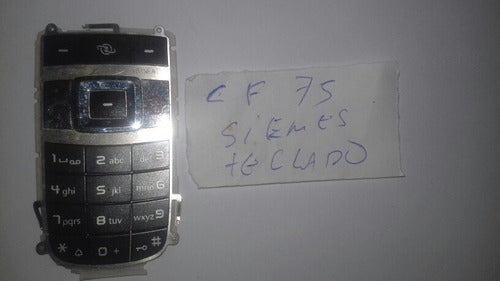 Teclado Celular  Siemens Cf 75 0