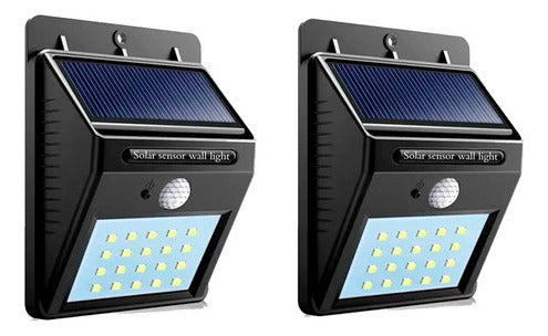 Css® Solar Outdoor LED Motion Sensor Light X2 Units 0