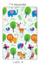Nordic Reversible Baby Playmat with Antishock Protection 180x120cm 15