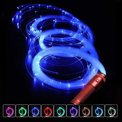 LED Whip with Fiber Optic Light for Luminous Costume 5