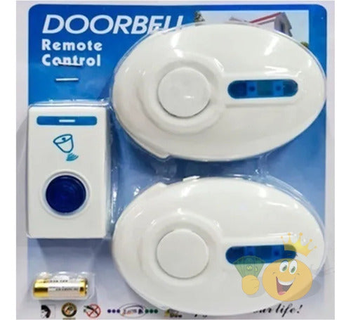 Ero Wireless Doorbell Double 32 Melodies Easy Installation 1