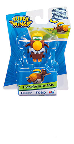 Super Wings Transformable Toy Plane Figure Todd 1