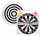 Albatros 37cm Double-Sided Dartboard + 6 Darts - White 0