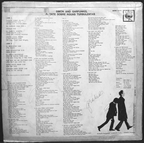 Lp: Simon & Garfunkel - Puente Sobre Aguas Turbulentas 1